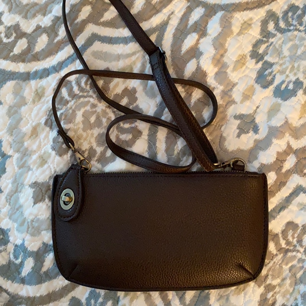 Joy Susan Mini Crossbody Wristlet Clutch